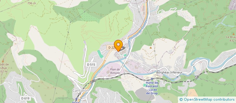 localisation de l'entreprise BPBM  DRAP