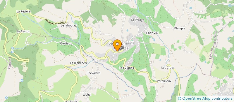 localisation de l'entreprise BPBPH  SAINT-ROMAIN-EN-JAREZ