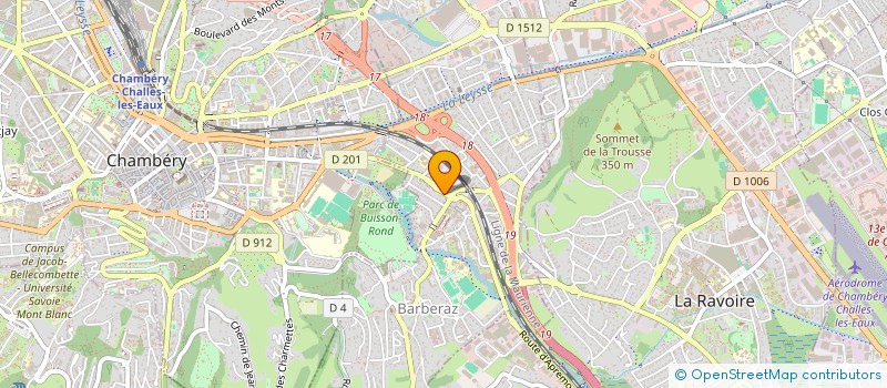 localisation de l'entreprise BPBZ  BARBERAZ