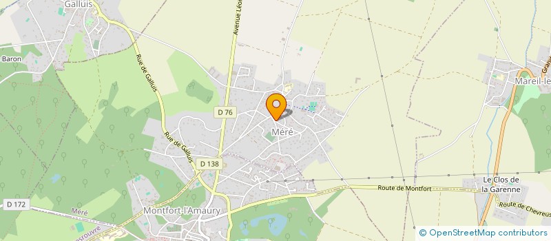 localisation de l'entreprise BPC 1  MERE