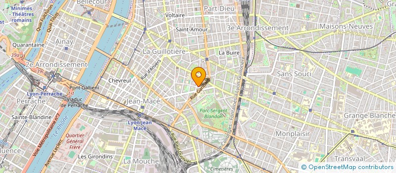 localisation de l'entreprise BPC à LYON