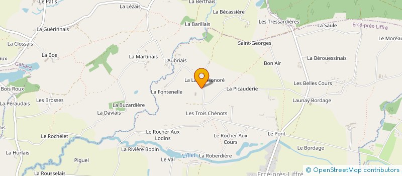 localisation de l'entreprise BPC BREIZH  ERCE-PRES-LIFFRE