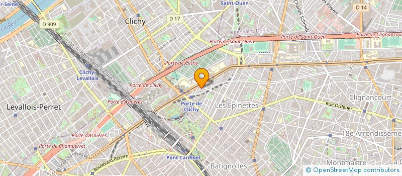 localisation de l'entreprise BPC COMPUTER à PARIS