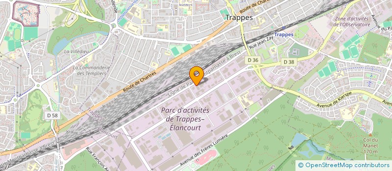 localisation de l'entreprise BPC CONSTRUCTION à TRAPPES