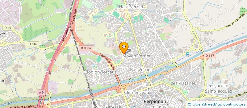 localisation de l'entreprise BPC EUROPE  PERPIGNAN