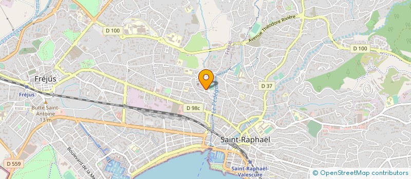 localisation de l'entreprise BPC RIVIERA à FREJUS