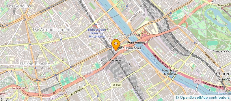 localisation de l'entreprise BPCE EQUIPMENT SOLUTIONS SAS  PARIS 13