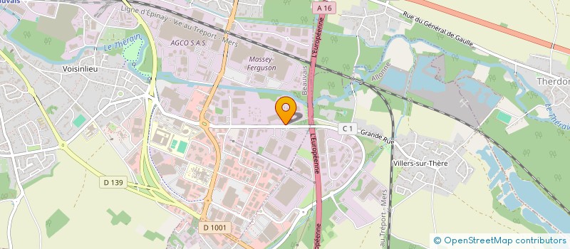 localisation de l'entreprise BPCI à BEAUVAIS