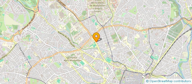 localisation de l'entreprise BPCM à MONTPELLIER