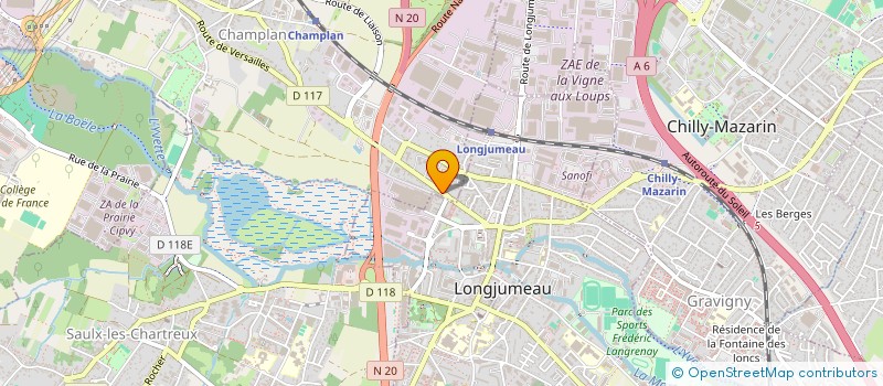 localisation de l'entreprise BPCO  CHAMPLAN