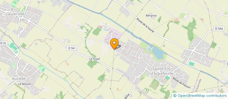 localisation de l'entreprise BPCP  SAINTE-FOY-D'AIGREFEUILLE
