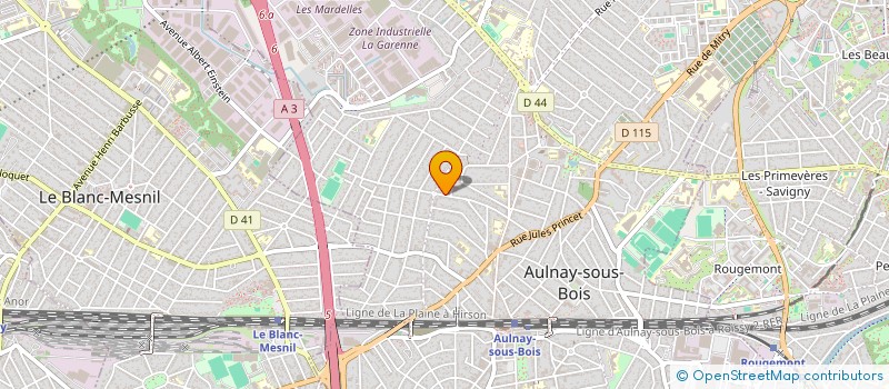 localisation de l'entreprise BPCPRO à AULNAY-SOUS-BOIS