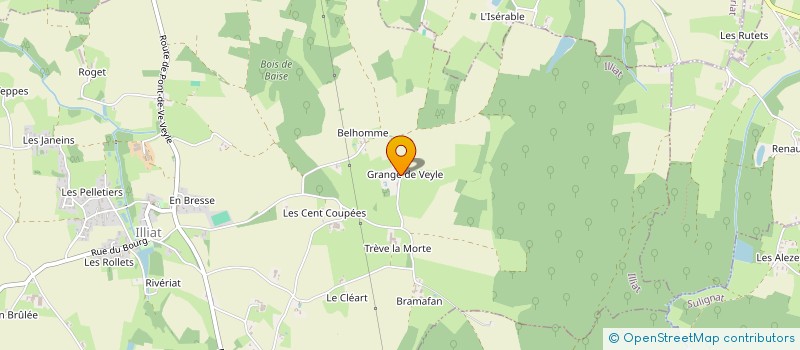 localisation de l'entreprise BPE  ILLIAT