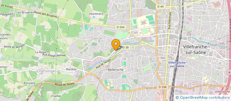 localisation de l'entreprise BPES à GLEIZE