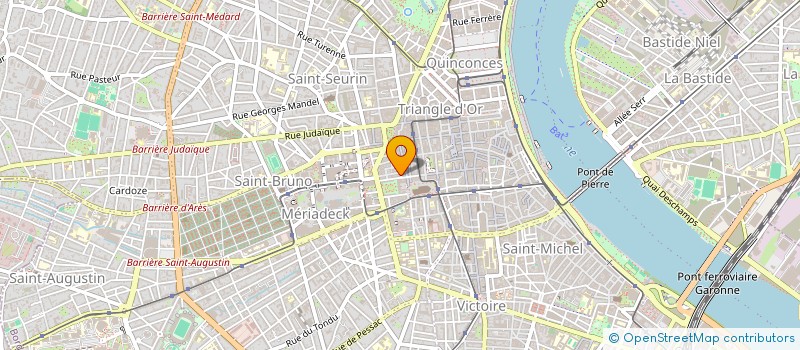 localisation de l'entreprise BPES  BORDEAUX