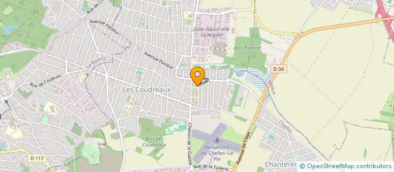 localisation de l'entreprise BPF à CHELLES