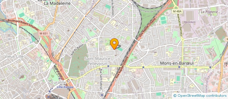 localisation de l'entreprise BPF  BOULOGNE-SUR-MER