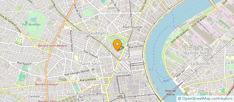 localisation de l'entreprise BPF CAPITAL SAS  BORDEAUX