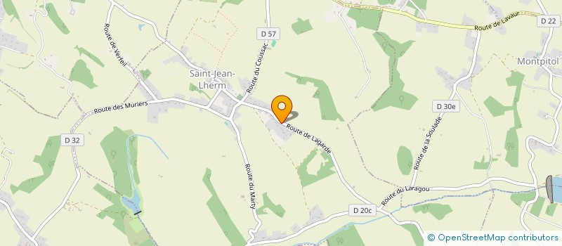 localisation de l'entreprise BPG SOLUTIONS à SAINT-JEAN-LHERM