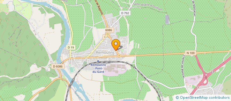 localisation de l'entreprise BPH  ESTEZARGUES