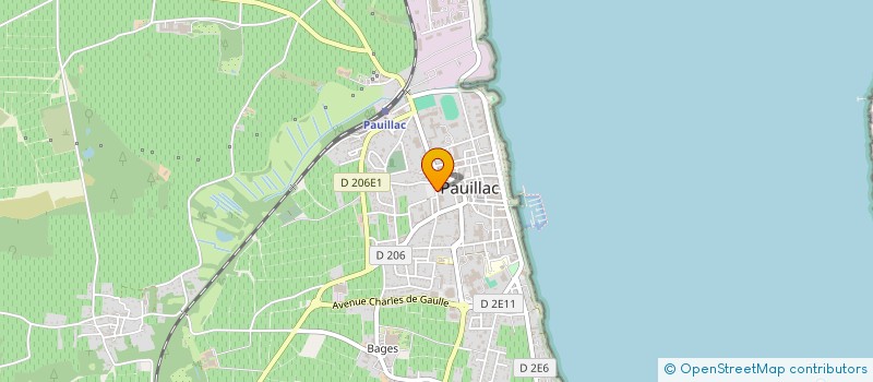 localisation de l'entreprise BPHR RE à PAUILLAC