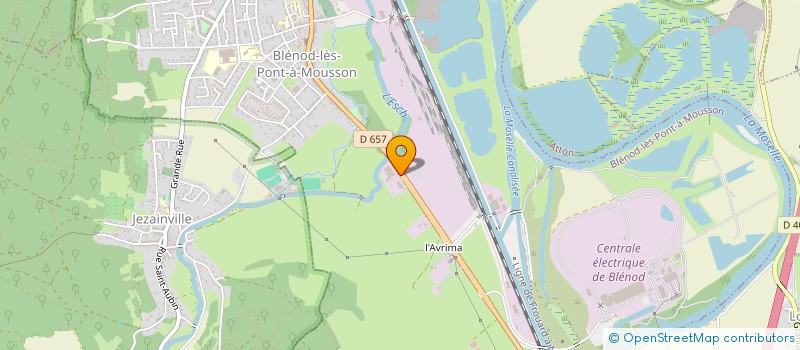 localisation de l'entreprise BPI  BLENOD-LES-PONT-A-MOUSSON