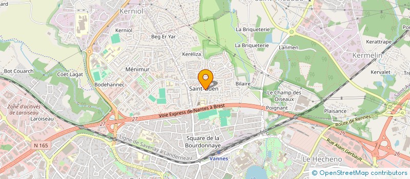 localisation de l'entreprise BPI à VANNES