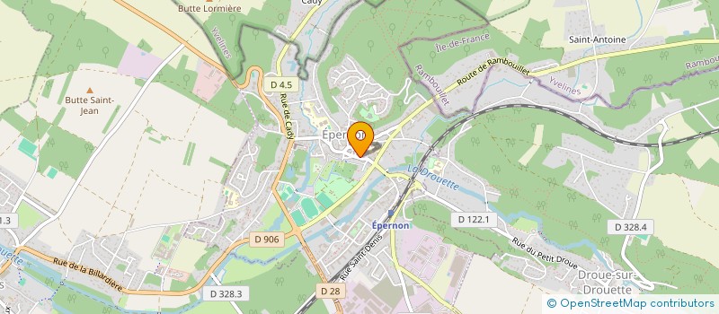 localisation de l'entreprise BPI.SCI à EPERNON