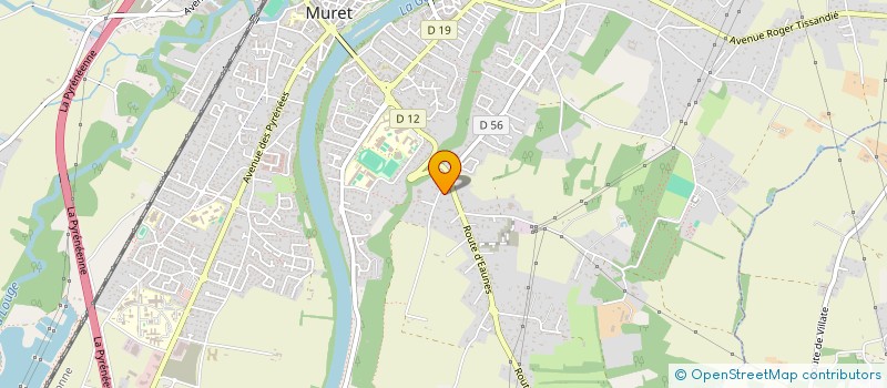 localisation de l'entreprise BPI SUD OUEST  MURET