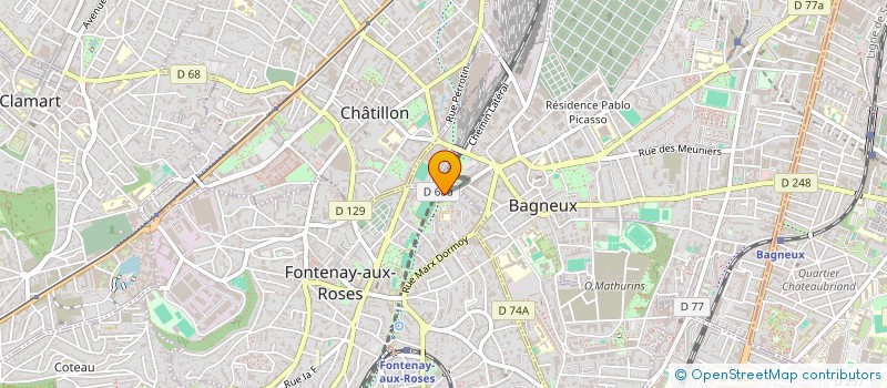 localisation de l'entreprise BPIDF à FONTENAY-AUX-ROSES
