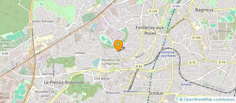 localisation de l'entreprise BPIM à FONTENAY-AUX-ROSES