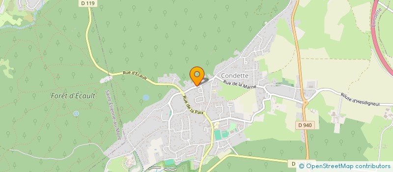 localisation de l'entreprise BPIMMO  CONDETTE