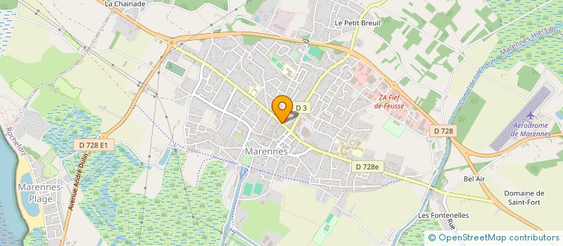 localisation de l'entreprise BPITT  MARENNES-HIERS-BROUAGE