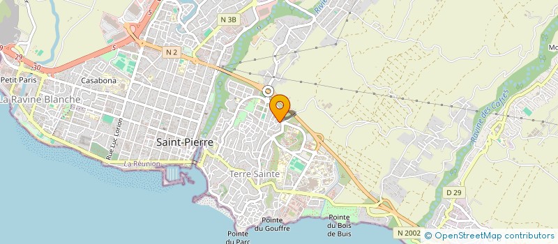 localisation de l'entreprise BPJ FINANCES à SAINT-PIERRE