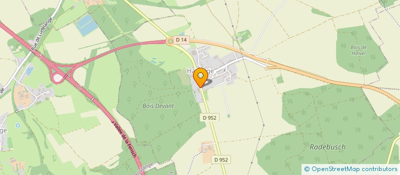 localisation de l'entreprise BPJ IMMO  HAVANGE