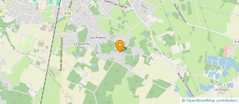 localisation de l'entreprise BPJAM2 à CHALLANS