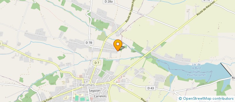 localisation de l'entreprise BPK  RIEUMES