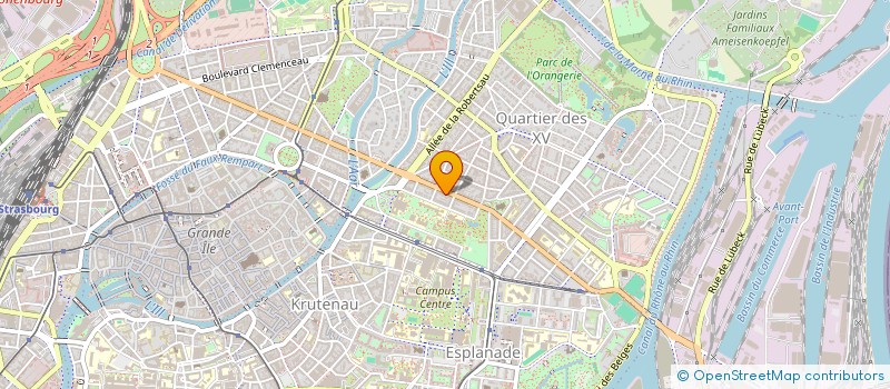 localisation de l'entreprise BPK à STRASBOURG