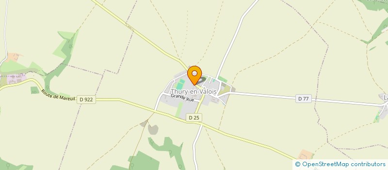 localisation de l'entreprise BPK  THURY EN VALOIS