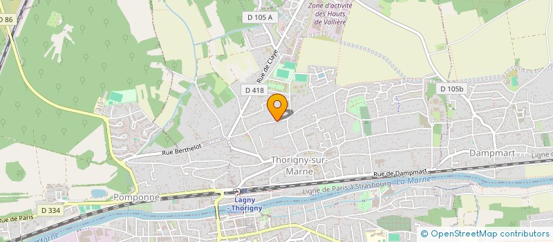 localisation de l'entreprise BPK SOLUTIONS  THORIGNY-SUR-MARNE