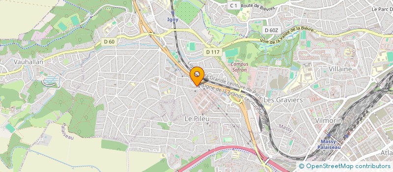 localisation de l'entreprise BPL AUTO BILAN à IGNY