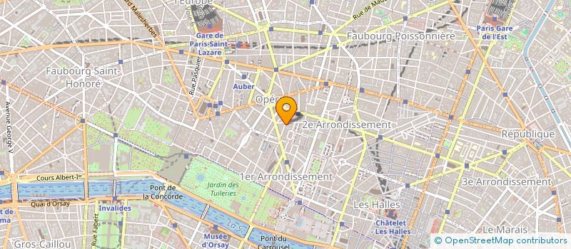 localisation de l'entreprise BPL GROUP  PARIS