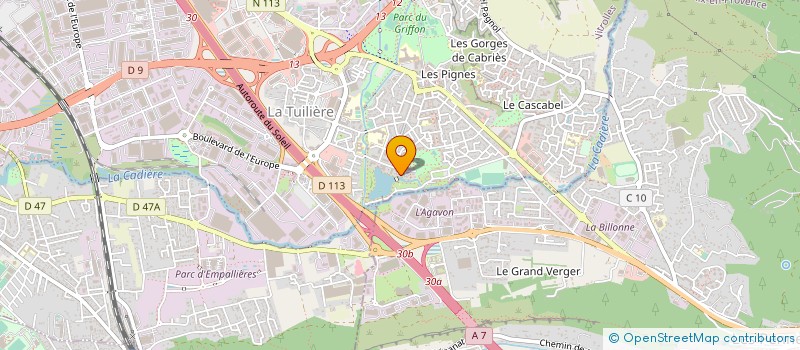 localisation de l'entreprise BPLC à VITROLLES
