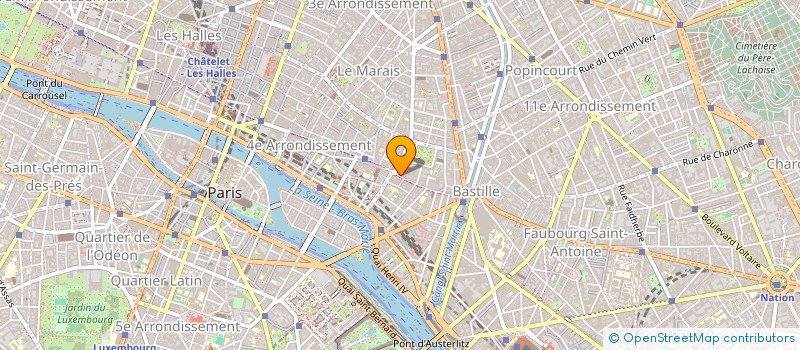 localisation de l'entreprise BPM  PARIS