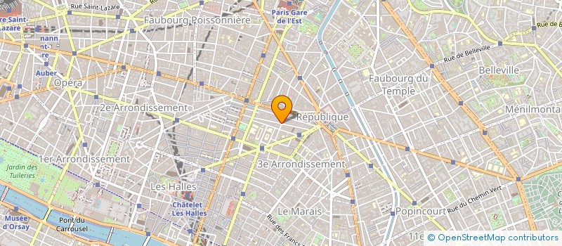 localisation de l'entreprise BPM  PARIS