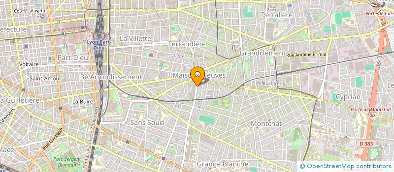 localisation de l'entreprise BPM  LYON