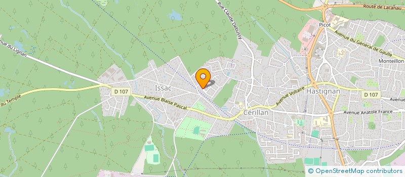 localisation de l'entreprise BPM  SAINT-MEDARD-EN-JALLES