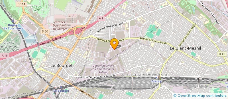 localisation de l'entreprise BPM à LE BLANC-MESNIL