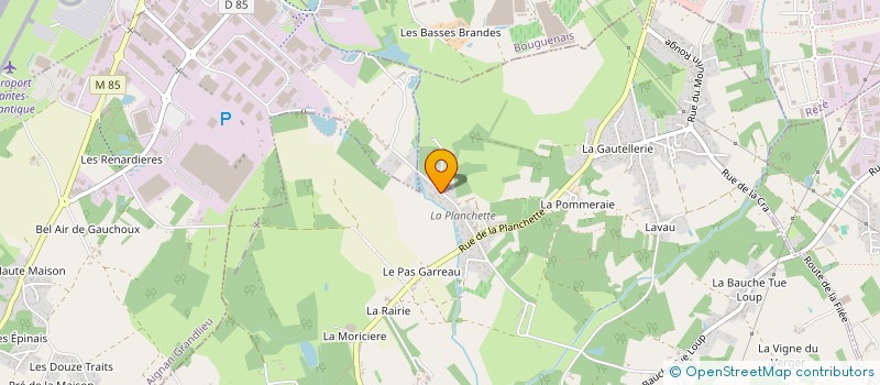 localisation de l'entreprise BPM AGENCEMENTS à BOUGUENAIS