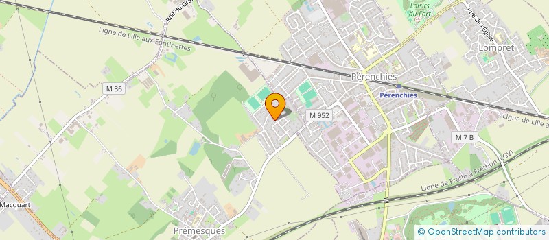 localisation de l'entreprise BPM BATIR PARTAGER MOUVOIR  PREMESQUES